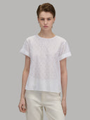 Blouse woman xacus pattern sangallo white_1