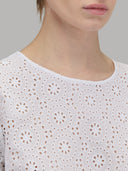 Blouse woman xacus pattern sangallo white_2