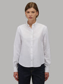 Shirt woman xacus solid colour oxford white_1