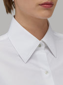 Shirt woman xacus solid colour twill white_2