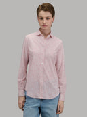 Shirt woman xacus pattern textured pink_1
