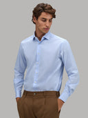 Shirt man xacus stripe twill light blue_3
