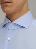 Shirt man xacus pattern textured light blue_2