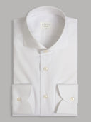 Shirt man xacus solid colour poplin white_1