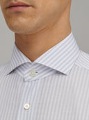 Shirt man xacus stripe poplin pale grey_2