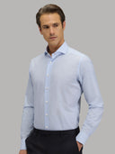 Shirt man xacus stripe poplin light blue_3