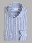 Shirt man xacus stripe poplin blue_1