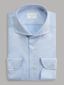 Shirt man xacus solid colour twill light blue_1