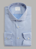 Shirt man xacus solid colour twill deep sky blue_1