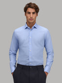 Shirt man xacus check twill sky blue_3