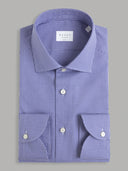 Shirt man xacus check twill dark blue_1