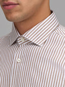 Shirt man xacus stripe twill ochre_2