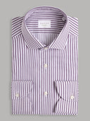 Shirt man xacus stripe twill wine_1