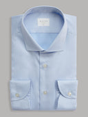 Shirt man xacus solid colour twill light blue_1
