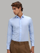 Shirt man xacus stripe twill light blue_3