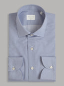 Shirt man xacus pattern poplin blue_1