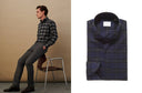 The flannel and tartan shirts: from country chic to on-trend metropolitan style