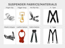 Men's fashion braces: how to wear them with a shirt