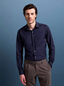 Dai maestri della lana made in Italy la collezione di camicie facili da stirare: le Merino-shirt