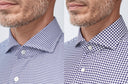 Shirts in houndstooth check or stripes: all the style of Business Casual.