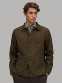 Overshirt man xacus solid colour textured grey melange_3