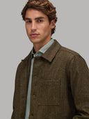 Overshirt man xacus solid colour textured grey melange_6