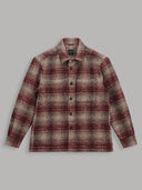 Overshirt man xacus check woven fire red_1