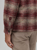 Overshirt man xacus check woven fire red_5
