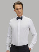 Shirt man xacus solid colour canvas white_6