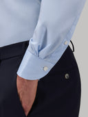 Shirt man xacus solid colour twill sky blue_5