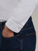 Shirt man xacus solid colour oxford white_5