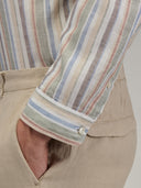 Shirt man xacus stripe linen multicolour_5