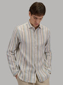 Shirt man xacus stripe linen multicolour_6