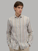Shirt man xacus stripe linen multicolour_7