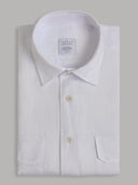 Shirt man xacus solid colour linen off-white_1