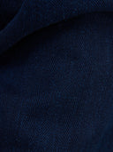 Shirt man xacus solid colour textured blue jeans_4