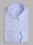 Shirt man xacus stripe oxford deep sky blue_1