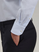 Shirt man xacus pattern textured light blue_5