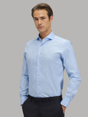 Shirt man xacus solid colour twill light blue_3