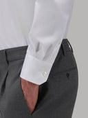 Shirt man xacus solid colour oxford white_5