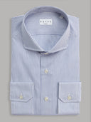Shirt man xacus stripe poplin blue_1