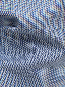 Shirt man xacus solid colour textured blue_4