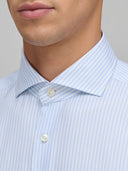 Shirt man xacus stripe twill light blue_2