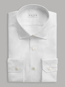 Shirt man xacus solid colour twill white_1