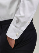 Shirt man xacus solid colour twill white_5