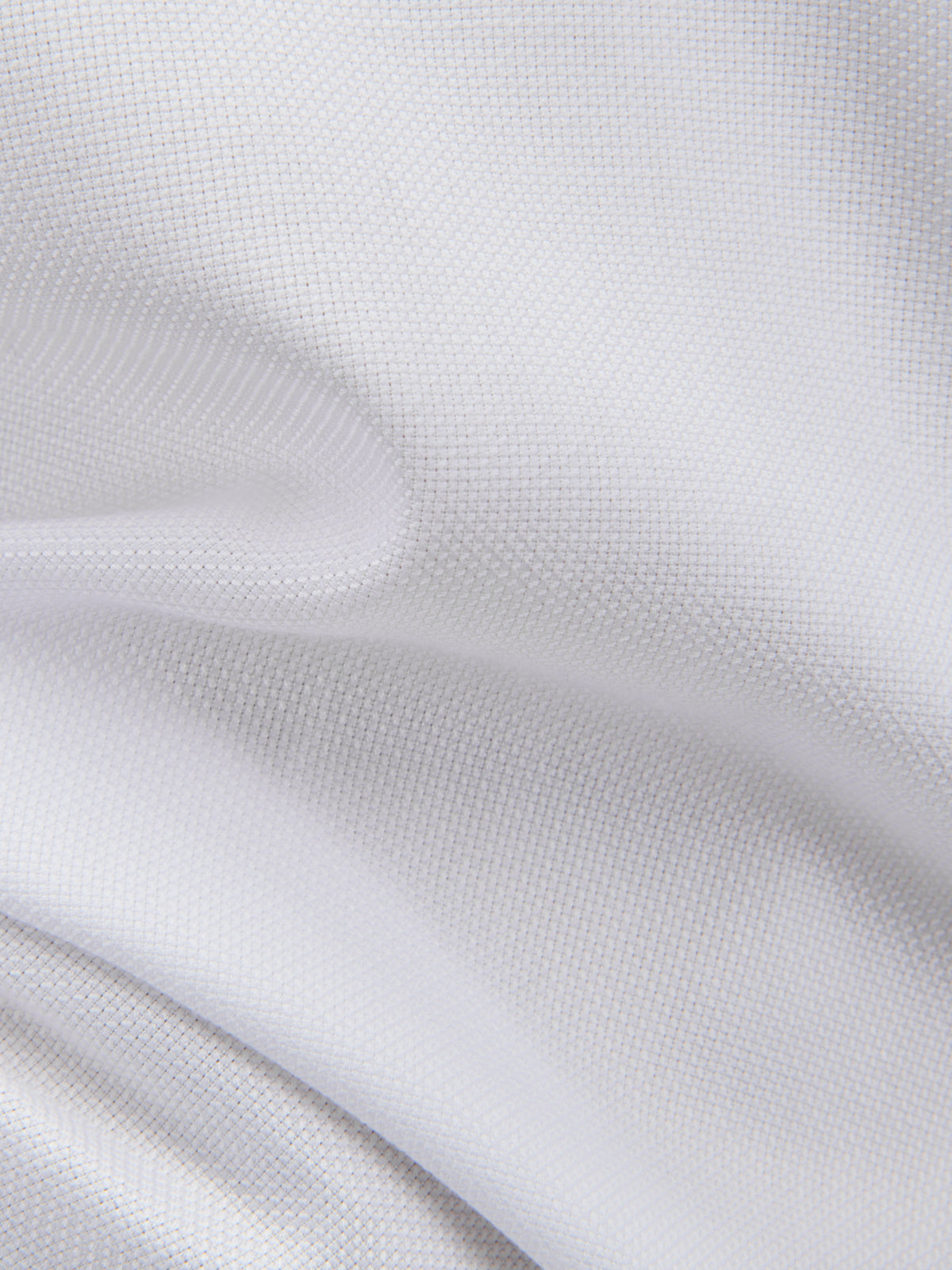 Shirt Collar Spread Solid Colour Oxford White