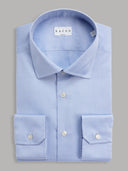 Shirt man xacus solid colour oxford deep sky blue_1