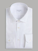 Shirt man xacus solid colour textured white_1