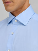Shirt man xacus solid colour twill light blue_2