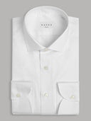 Shirt man xacus solid colour twill white_1